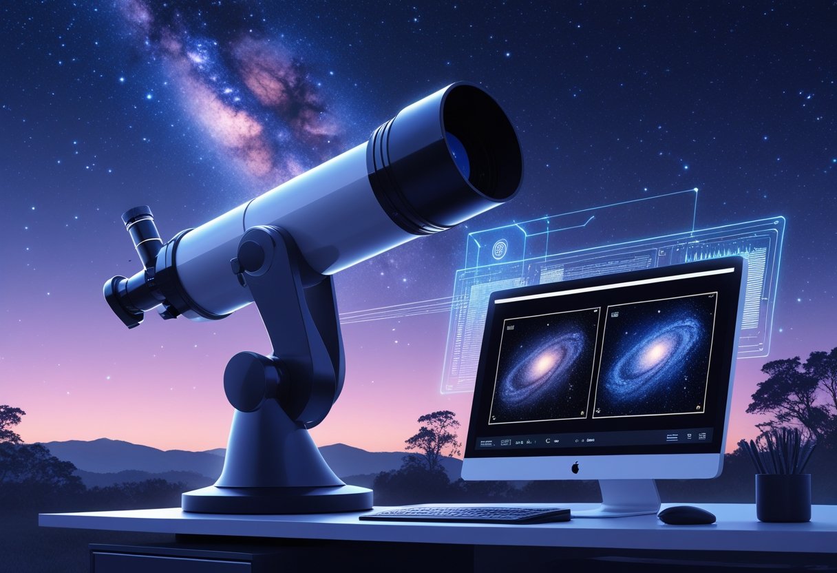 AI Image Enhancement for Telescope Photos: Beginner’s Guide to Stunning Astrophotography