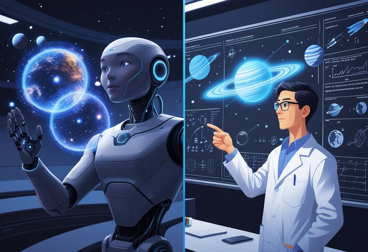 AI vs Human: Who Explains Space Better? Unveiling the Cosmos