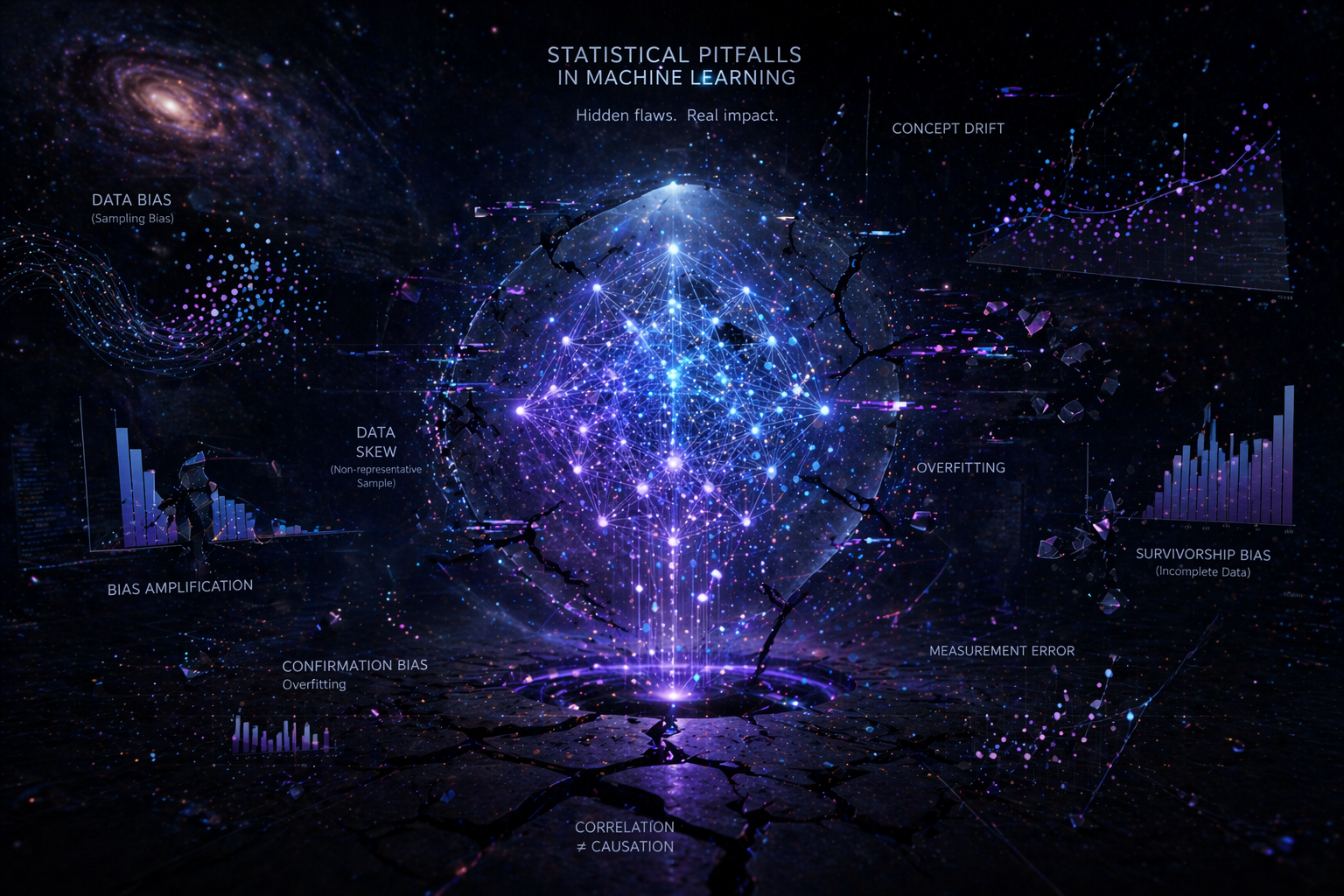 Navigating the Cosmos of Data: Avoiding Statistical Pitfalls in ML Projects